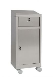 IN-699.03.430C Comptoir armoire avec tiroir en acier AISI 430 - dim. 50x40x115 H