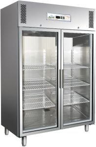 G-GN1410TNG Vitrina refrigerada, doble puerta. Refrigeración ventilada
