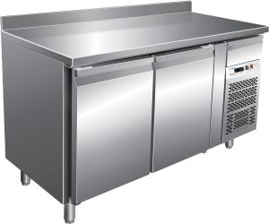 G-GN2200TN - Tavolo refrigerato ventilato per gastronomia con alzatina 