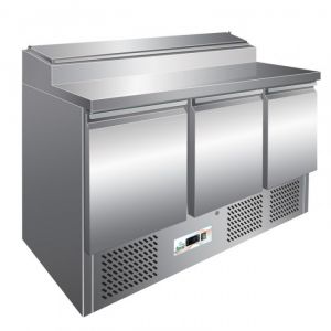 G-PS300 - Ensalada estática refrigerada temp. + 2 ° + 8 ° C capacidad 392 lt