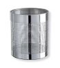 T103036 Perforated Polished stainless steel Paper Bin 11 liters