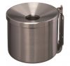 T106003 Stainless steel Wall mounted ashtray 2 liters 