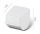 T710010 Toilet roll holder with cover white