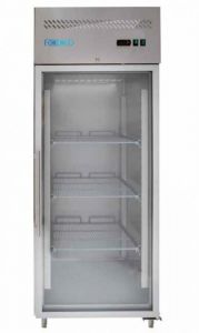 M-GN650BTG-FC Ventilated GN 2/1 refrigerated cabinet - Glass door - Capacity 650 liters