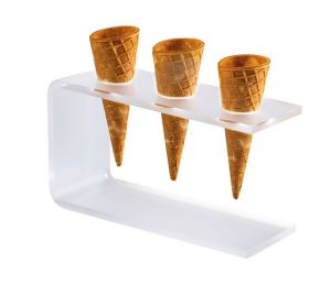 AG03100 Bench cone holder with 3 seats