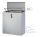 T105063 AISI 304 brushed stainless steel Wall mounted waste bin