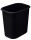 T114021 Rectangular black Fire-retardant plastic paper bin 14 liters