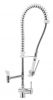 KL2200 PROFESSIONAL countertop shower group with single lever side lever WHITE