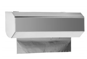 T105400 Dispenser murale di pellicola e alluminio in acciaio inox AISI 304 MINI